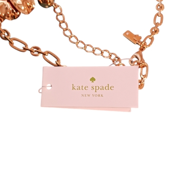 SOLD Kate Spade Precious Poppies Statement Necklace RARE - Picture 10 of 11